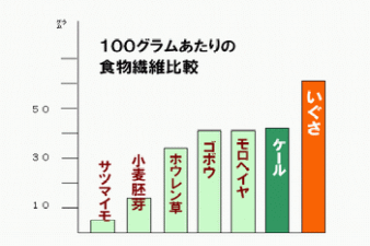 いぐさ青汁食物繊維豊富